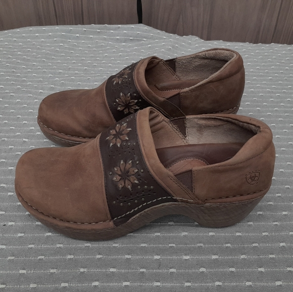 Ariat leather clogs - Picture 3 of 7